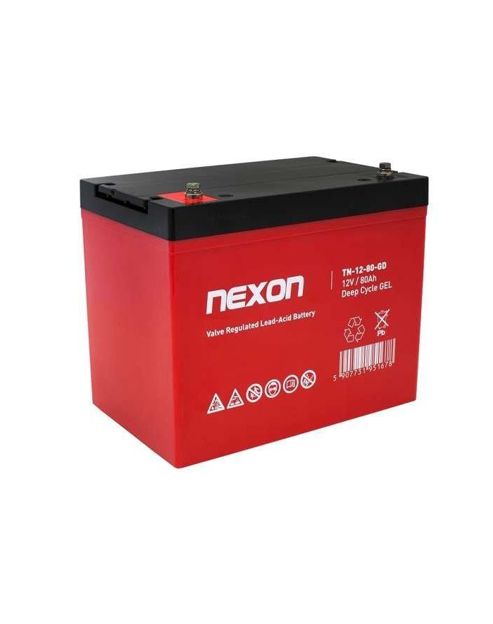 Nexon Akumulator Żelowy Tn-Gel 12V 80Ah Long Life - Głębokiego Rozładowania I Pracy Cyklicznej główny