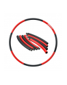 Proiron Fitness Hula Hoop 1.8Kg Black Red 73 98Cm Wide 8 Sections - nr 5