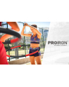 Proiron Fitness Hula Hoop 1.8Kg Black Red 73 98Cm Wide 8 Sections - nr 6