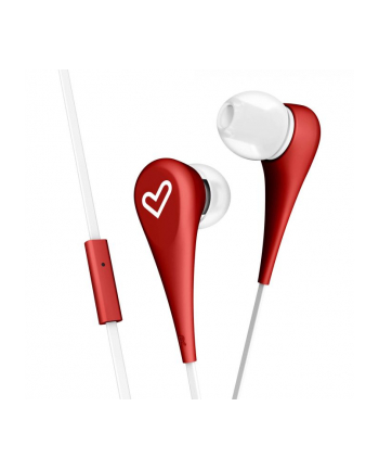 Energy Sistem Earphones Style 1+ 3.5 mm, In-ear/Ear-hook, Microphone, Red (446001)