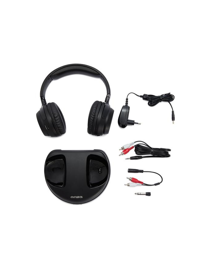 Aiwa nauszne WHF-880 Czarny główny