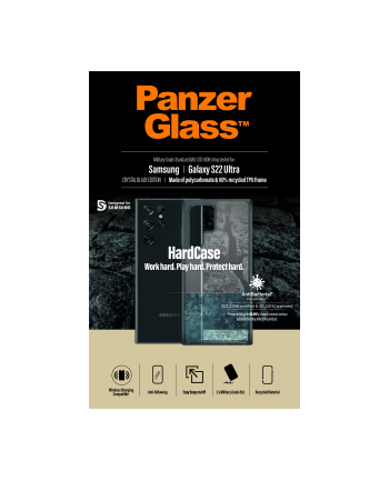 Panzerglass Hardcase Samsung S22 Ultra G908 Antibacterial Military Grade Clear
