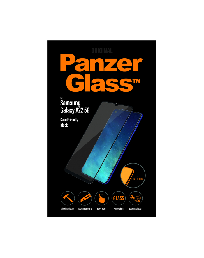 PanzerGlass Edge-to-Edge na Samsung Galaxy A22 5G (7274) główny