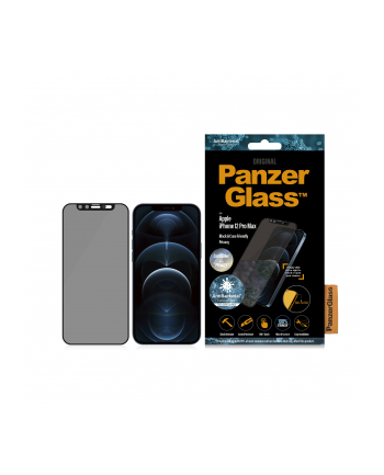 Panzerglass Apple iPhone 12 Pro Max CF CamSlider Privacy AB E-to-E black