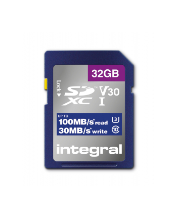 Integral High Speed Sdhc/xc V30 Uhs-i U3 32GB