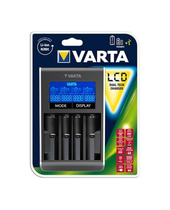 Varta Lcd Dual Tech Charger Ni-Mh 57676