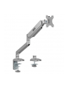 Uchwyt do monitora aluminiowy ze sprężyną gazową Ergo Office, podwójne ramię, vesa 75x75 / 100x100, 17 - nr 19