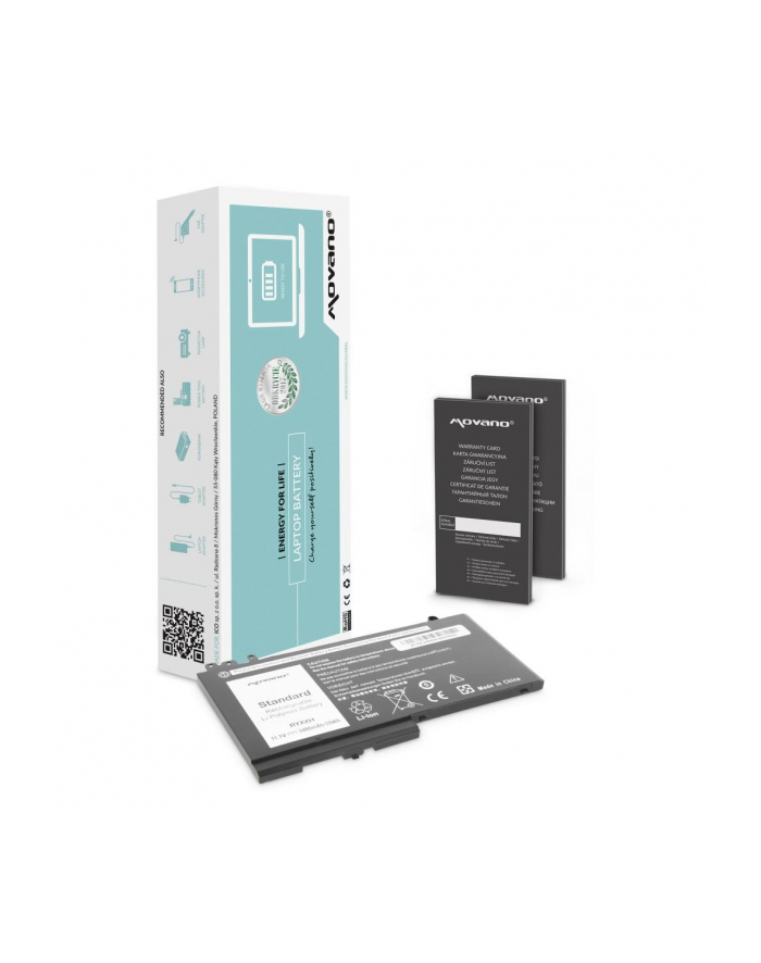 Movano Bateria Dell Latitude E5450, E5550 11.1v (BTDEE5550111) główny