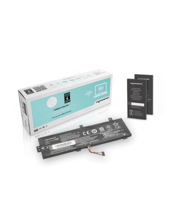 Movano Bateria do notebooka Lenovo IdeaPad 510-15ISK (7.4V-7.6V) (3950 mAh) (BTLE510) główny
