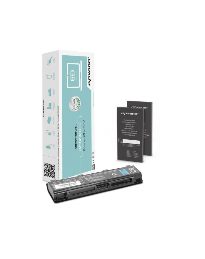 Bateria Movano do notebooka Toshiba C50, C55, C70, L70 (10.8V-11.1V) (4400 mAh) główny