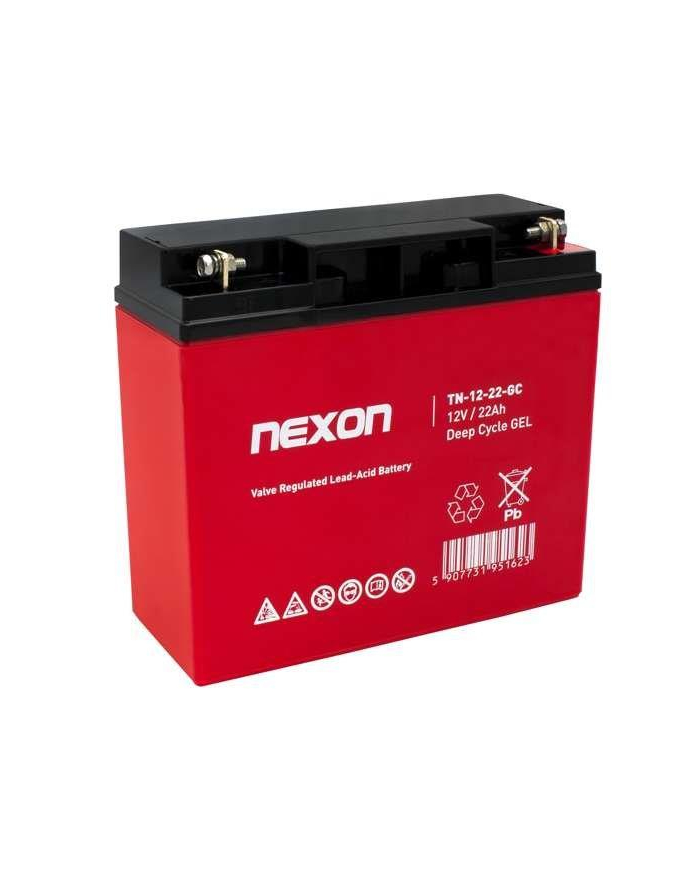 Akumulator GEL 12V 22Ah NEXON Deep Cycle główny