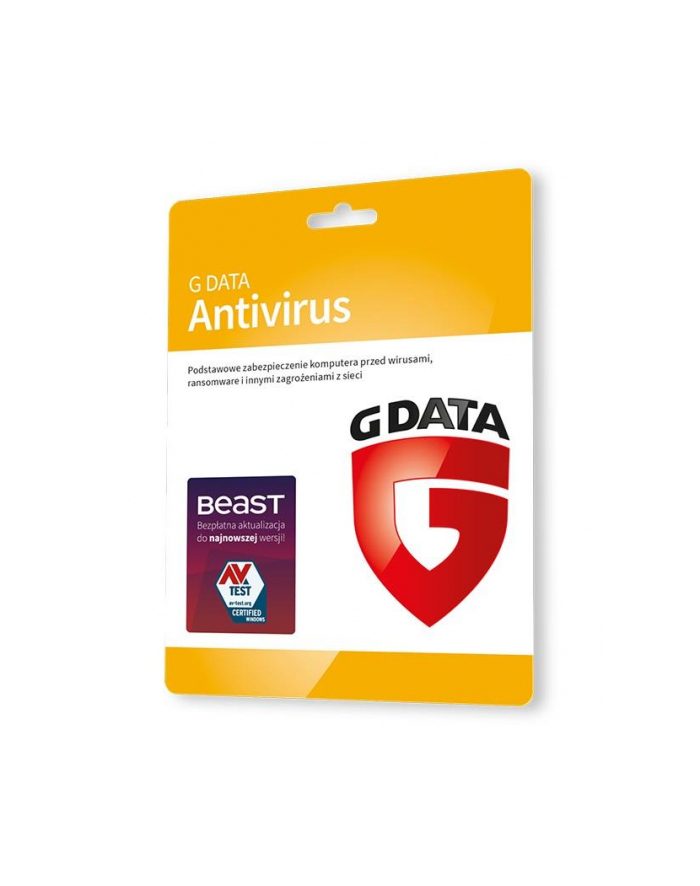G Data Antivirus 2Pc 1 Rok Win10 (C1001KK12002) główny