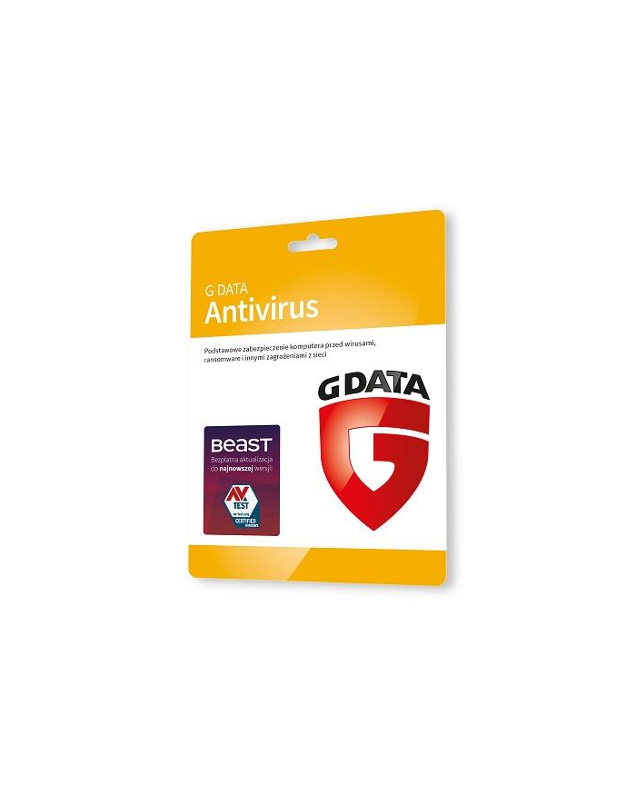 G Data Oprogramowanie Gdata Antivirus 1Pc 3Lata Karta-Klucz (C1001Kk36001) główny