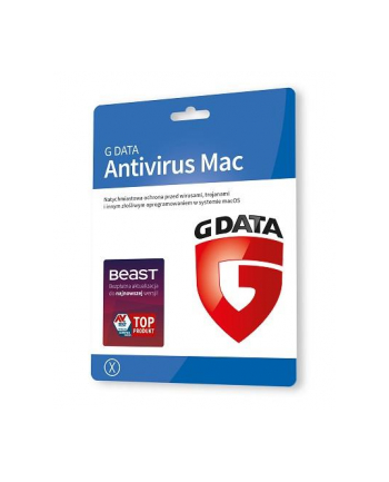 G Data Oprogramowanie Gdata Antivirus Mac 1 Stanowisko (C1004Kk12001)