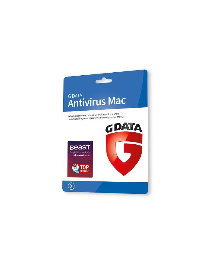 G Data Oprogramowanie Gdata Antivirus Mac 1 Stanowisko (C1004Kk12001) główny