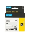 TAŚMA DYMO WINYLOWA Z TRWAŁYM KLEJEM- BIAŁA 19MM (18445) - nr 10
