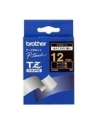 TAŚMA BROTHER TZ334- 12MM X 8M ZŁOTY/CZARNY - nr 4