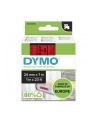 TAŚMA DYMO D1- 24MM X 7M CZARNY/ CZERWONY - nr 24