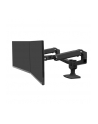 Ergotron Uchwyt LX Dual Side-by-Side Arm, Matte Black - nr 1