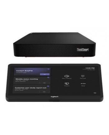 Logitech Room Solution for Teams - Base Bundle with Lenovo ThinkSmart Core & Logitech Tap Cat5e