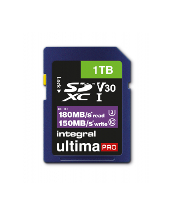Karta pamięci INTEGRAL Professional High Speed SDXC V30 UHS-I U3 1TB
