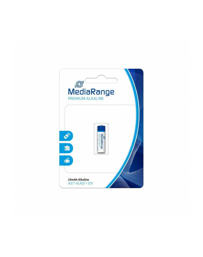 Baterie alkaliczne MediaRange MRBAT115 A27|6LR27|12V Pack 1 główny