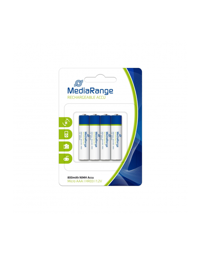 Akumulator MediaRange MRBAT120 Micro AAA|HR03|1.2V, Pack 4 główny