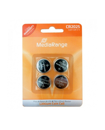 Baterie litowe MediaRange MRBAT131 Coin Cells, CR2025|3V, Pack 4 nr 2