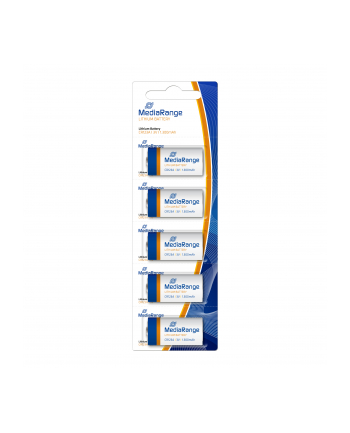 Baterie litowe MediaRange MRBAT150 CR123A|3V, Pack 5 nr 1