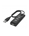 Hub USB 2.0 Hama USB-A - 4x USB-A z włącznikiem czarny - nr 6