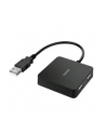 Hub USB 2.0 Hama USB A - 4x USB-A czarny - nr 10