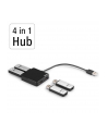 Hub USB 2.0 Hama USB A - 4x USB-A czarny - nr 5