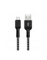 Kabel USBC Maclean MCE471 Fast Charge 2,4A czarny - nr 1
