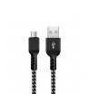 Kabel USB 2.0 Maclean MCE483 USB A - micro USB B Fast Charge 5V/2,4A Czarno-biały 2m - nr 1