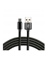 Kabel USB - USB-C everActive CBB-2CB 2m z obsługą szybkiego ładowania do 3A czarny - nr 1
