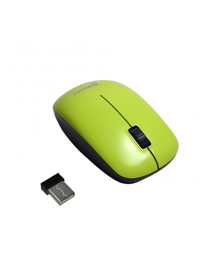 Mysz bezprzewodowa Msonic MX707G optyczna 3 przyciski 1000dpi zielona główny
