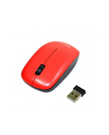 Mysz bezprzewodowa Msonic MX707R optyczna 3 przyciski 1000dpi czerwona