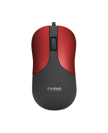 Mysz przewodowa biurowa Marvo DMS002 RED
