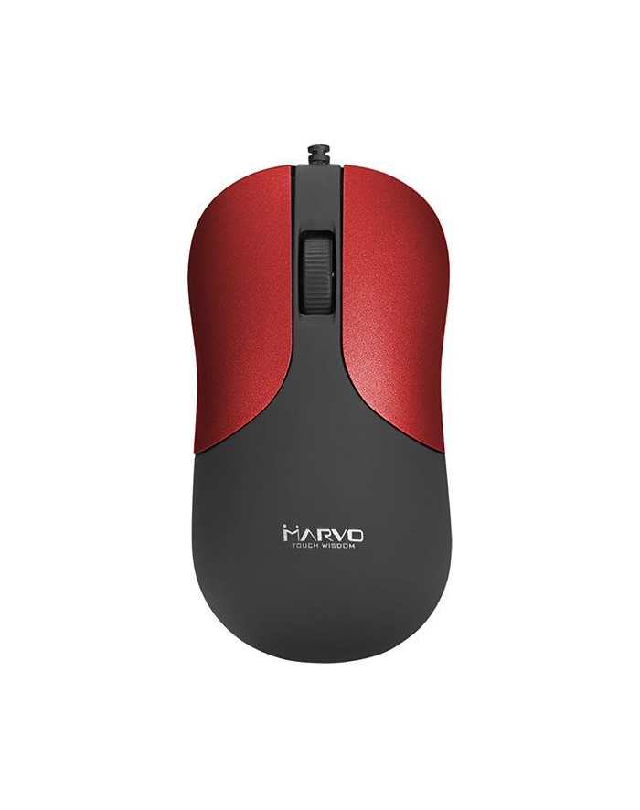Mysz przewodowa biurowa Marvo DMS002 RED główny