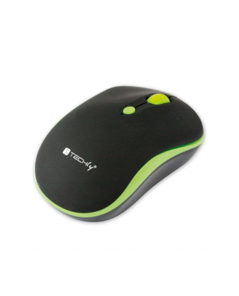 Mysz bezprzewodowa Techly 1600dpi optyczna czarno-zielona