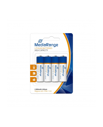 Baterie litowe MediaRange MRBAT154 Mignon AA|FR6|1.5V, Pack 4