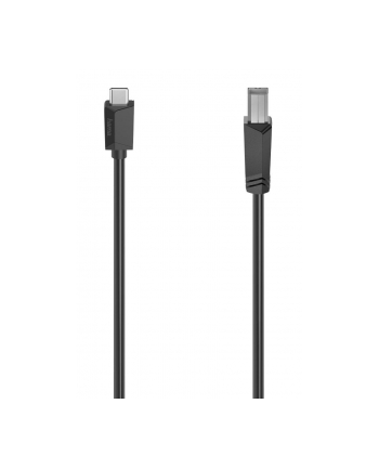 Kabel Hama USB 2.0 USB-C - USB-B 1,5m czarny