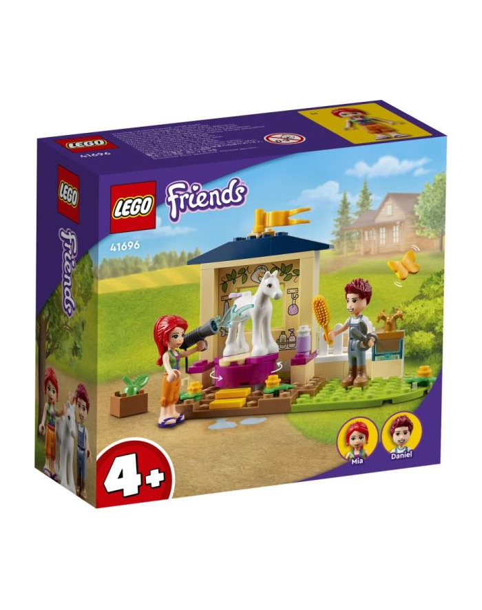 LEGO 41696 FRIENDS Stajnia do mycia kucyków p4 główny