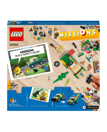 LEGO 60353 CITY Misja ratowania dzikich zwierząt p4