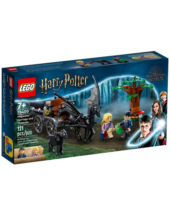 LEGO 76400 HARRY POTTER Testrale i kareta z Hogwartu p4 główny