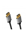 logilink Kabel HDMI 4K/60Hz, aluminium 2m Czarny - nr 2