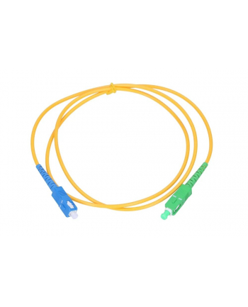 extralink Kabel Patchcord SC/APC-SC/UPC Jednomodowy Simplex 1m