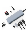 hyperdrive Adapter Hyper VIPER 10-in-2 HUB, 4K 2x HDMI, 3x USB-A, Gigabit Ethernet,SD, MicroSD, USB-C Power Delivery 60W, AudioJack Szary - nr 3