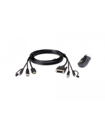 Aten CABLE KIT HDMI /USB/SP - DVI-DD L:1.8M (2L7D02DHX2)