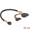 Delock Kabel SFF-8643 M U.2 SFF-8639 + SATA złącze zasilania 0,3m (84823) - nr 6